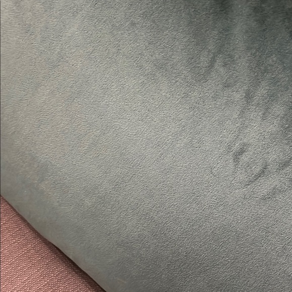 Soho Studio feather filled pillowTropical Leaf Print 22x15 cut velvet - Picture 6 of 10